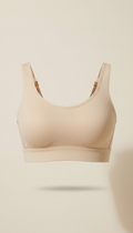 Brassière maintien crème vanille