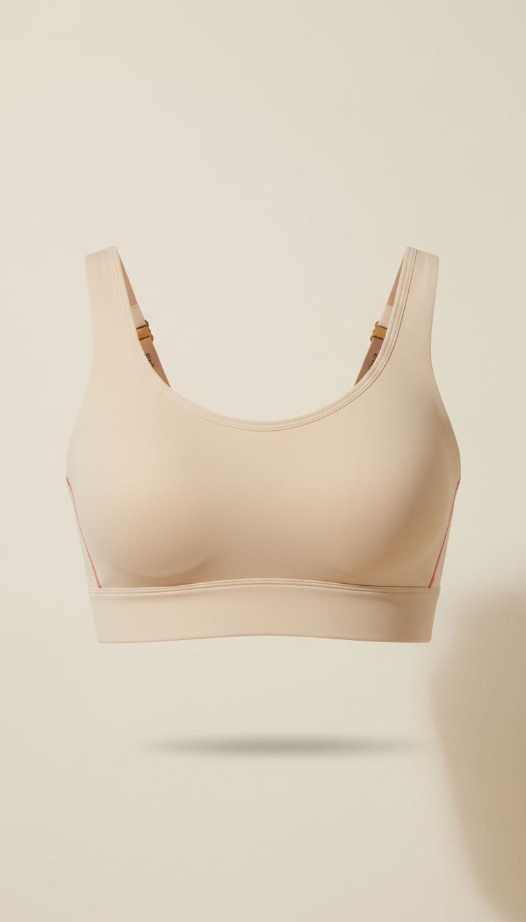 Brassière maintien crème vanille